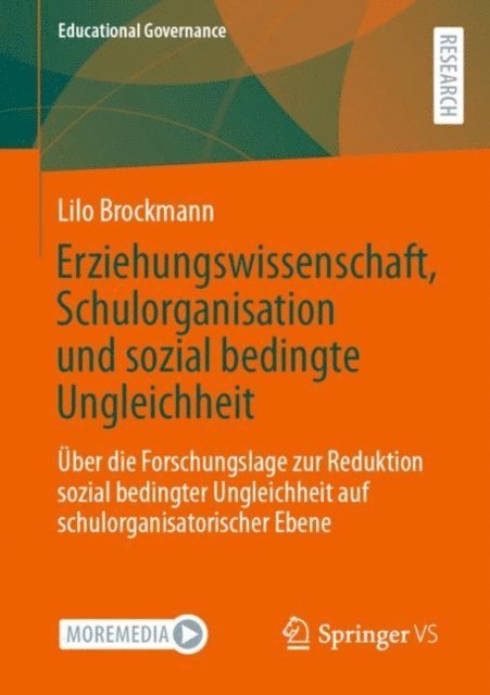 Lilo Brockmann - Erziehungswissenschaft, Schulorganisation und sozial bedingte Ungleichheit, E-bok