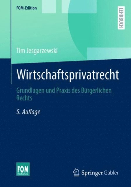 Tim Jesgarzewski - Wirtschaftsprivatrecht, E-bok