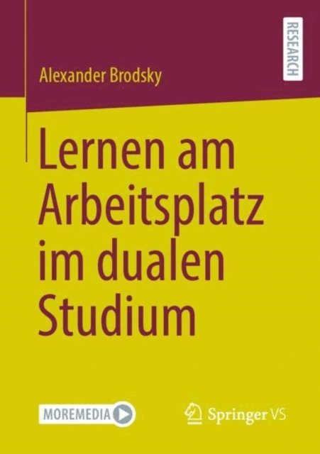 Alexander Brodsky - Lernen am Arbeitsplatz im dualen Studium, E-bok