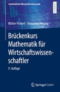 Brckenkurs Mathematik fr Wirtschaftswissenschaftler