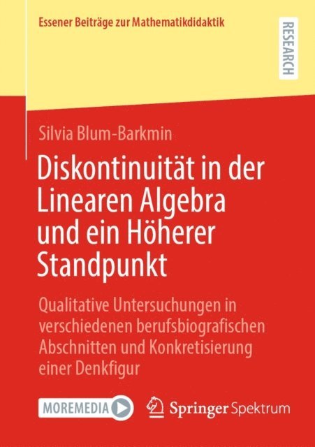 Silvia Blum-Barkmin - Diskontinuität in der Linearen Algebra und ein Höherer Standpunkt, E-bok