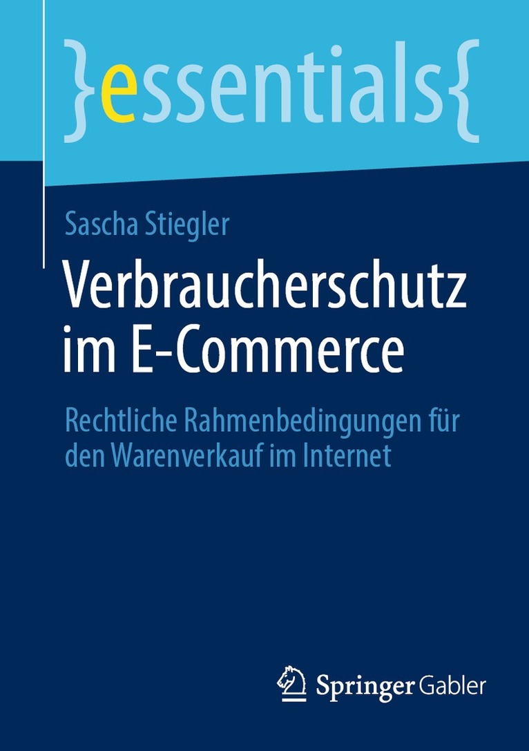 Sascha Stiegler - Verbraucherschutz im E-Commerce, Häftad