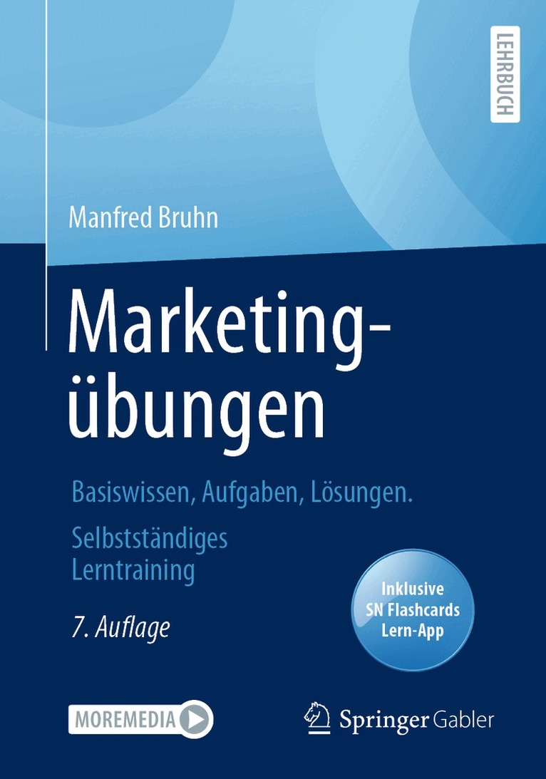 Manfred Bruhn - Marketingübungen, Övrigt