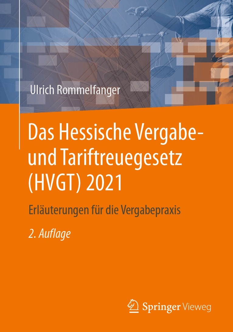 Ulrich Rommelfanger - Das Hessische Vergabe- und Tariftreuegesetz (HVGT) 2021, Häftad