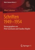 Schriften 1949 - 1954