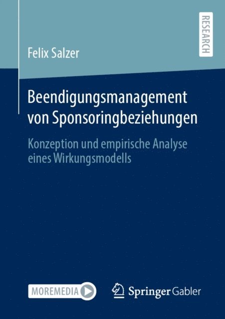 Felix Salzer - Beendigungsmanagement von Sponsoringbeziehungen, E-bok