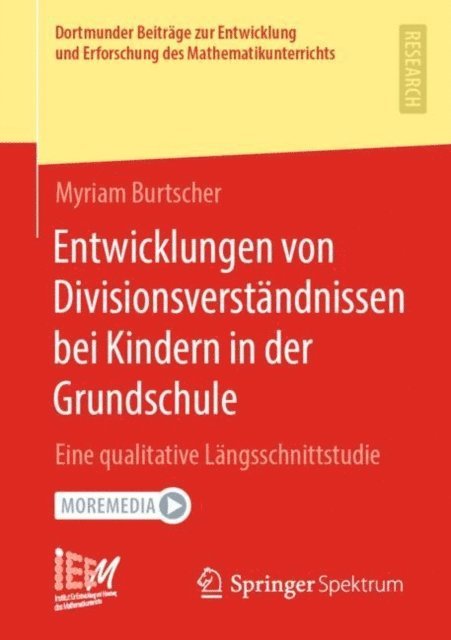Myriam Burtscher - Entwicklungen von Divisionsverständnissen bei Kindern in der Grundschule, E-bok