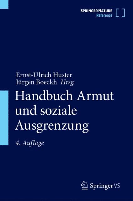 Jurgen Boeckh, Ernst-Ulrich Huster - Handbuch Armut und soziale Ausgrenzung, E-bok