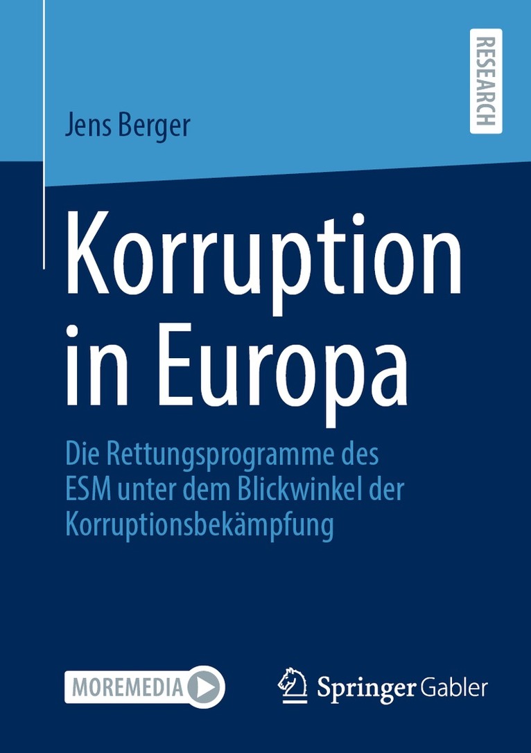 Jens Berger - Korruption in Europa, Häftad