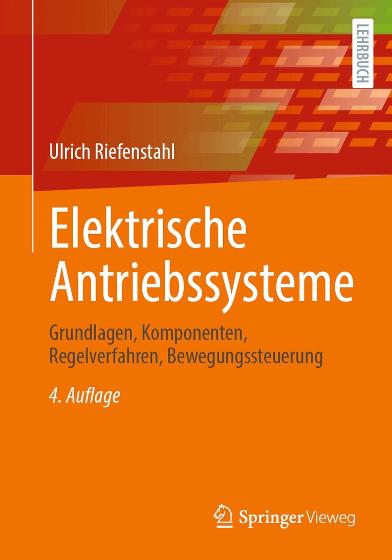 Ulrich Riefenstahl - Elektrische Antriebssysteme, Häftad