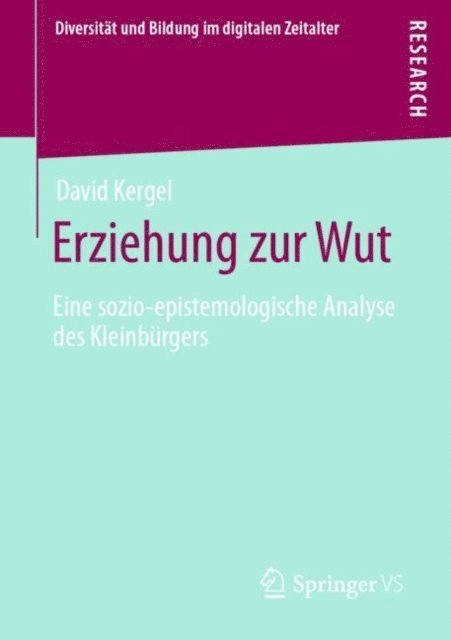 David Kergel - Erziehung zur Wut, E-bok
