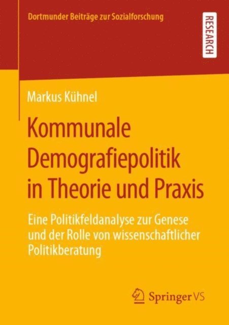 Markus Kuhnel - Kommunale Demografiepolitik in Theorie und Praxis, E-bok