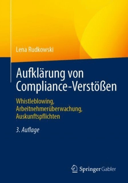 Lena Rudkowski - Aufklärung von Compliance-Verstößen, E-bok