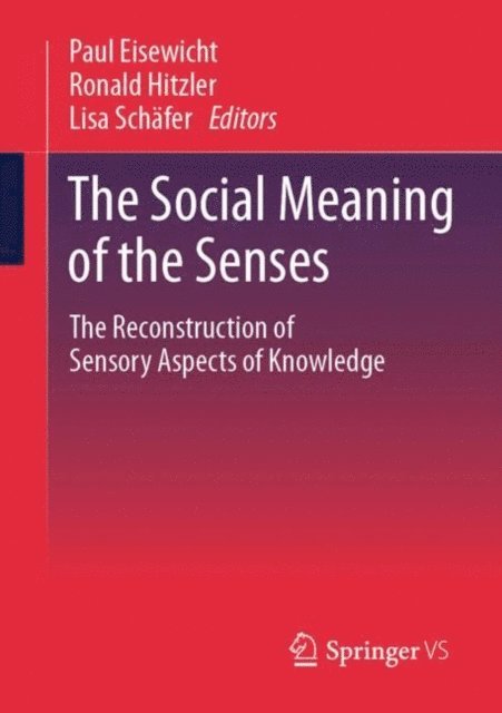 Lisa Schafer, Ronald Hitzler, Paul Eisewicht - Social Meaning of the Senses, E-bok