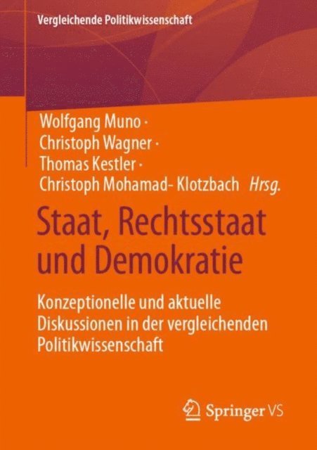 Christoph Mohamad-Klotzbach, Thomas Kestler, Christoph Wagner, Wolfgang Muno - Staat, Rechtsstaat und Demokratie, E-bok