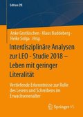 Interdisziplinÿre Analysen zur LEO - Studie 2018 ? Leben mit geringer Literalitÿt