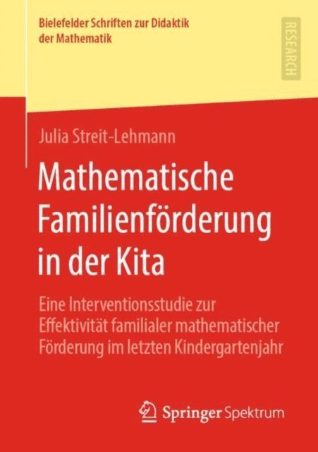 Julia Streit-Lehmann - Mathematische Familienförderung in der Kita, E-bok