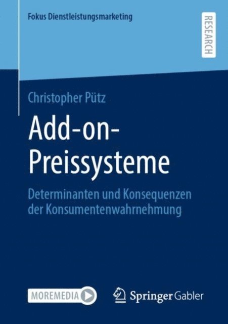 Christopher Putz - Add-on-Preissysteme, E-bok