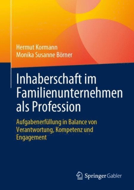 Monika Susanne Borner, Hermut Kormann - Inhaberschaft im Familienunternehmen als Profession, E-bok