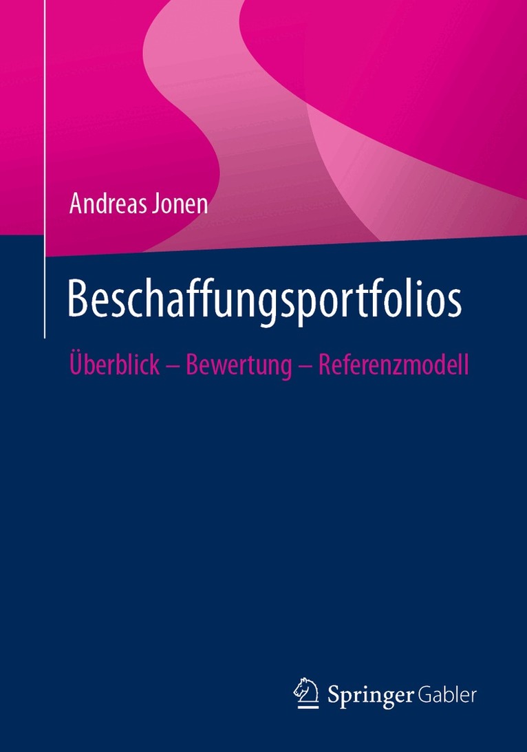 Andreas Jonen - Beschaffungsportfolios, Häftad