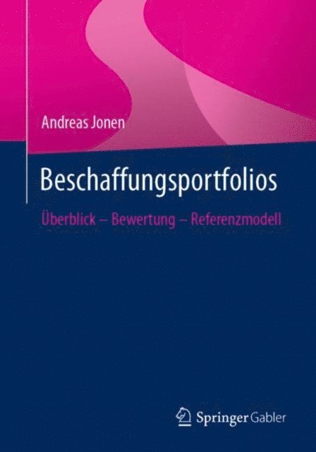 Andreas Jonen - Beschaffungsportfolios, E-bok