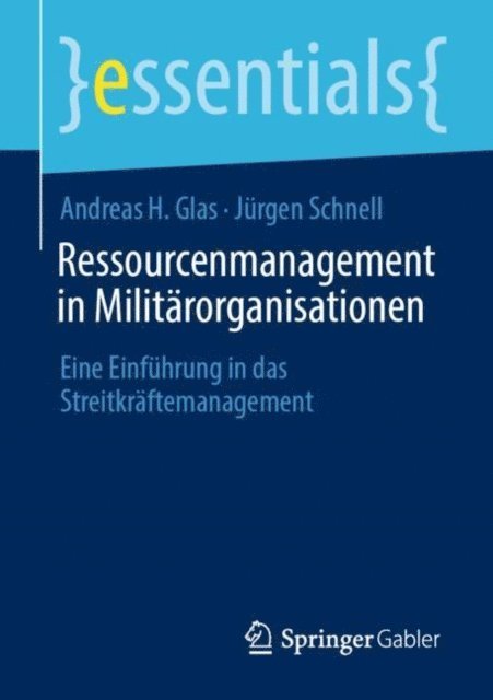 Jurgen Schnell, Andreas H. Glas - Ressourcenmanagement in Militärorganisationen, E-bok
