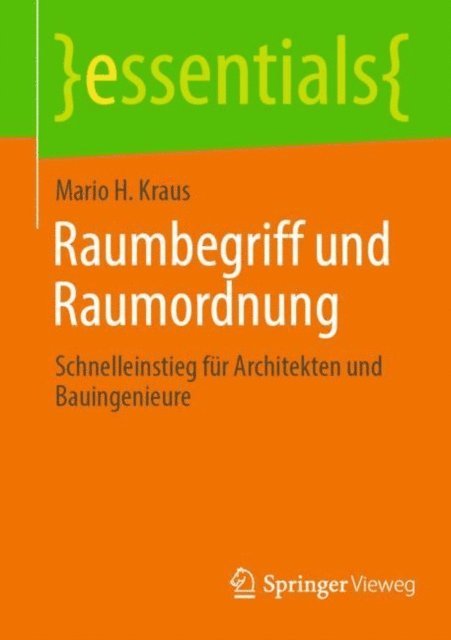 Mario H. Kraus - Raumbegriff und Raumordnung, E-bok