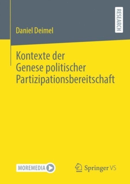 Daniel Deimel - Kontexte der Genese politischer Partizipationsbereitschaft, E-bok