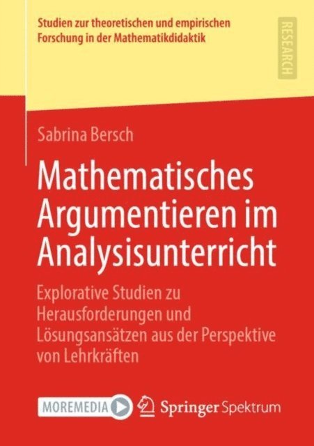 Sabrina Bersch - Mathematisches Argumentieren im Analysisunterricht, E-bok