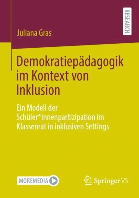 Juliana Gras - Demokratiepädagogik im Kontext von Inklusion, E-bok