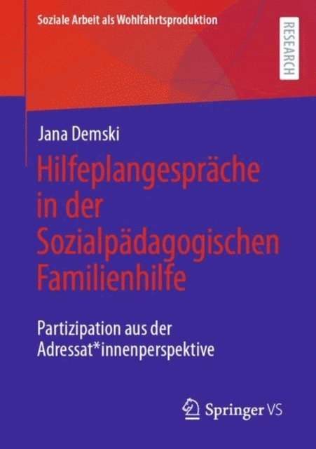 Jana Demski - Hilfeplangespräche in der Sozialpädagogischen Familienhilfe, E-bok