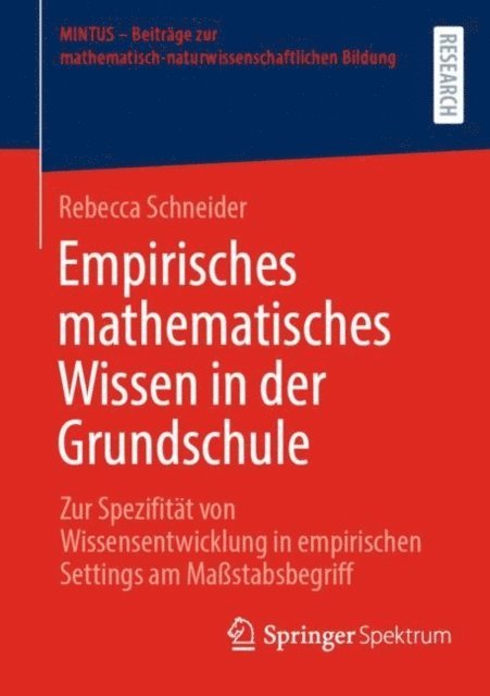 Rebecca Schneider - Empirisches mathematisches Wissen in der Grundschule, E-bok