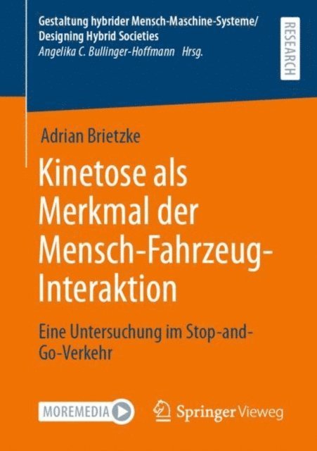 Adrian Brietzke - Kinetose als Merkmal der Mensch-Fahrzeug-Interaktion, E-bok