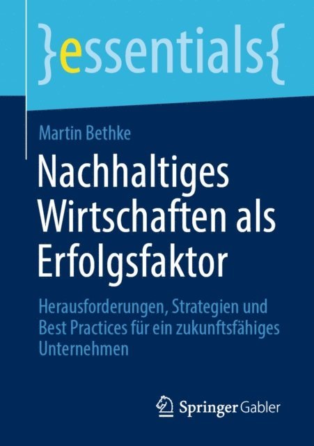 Martin Bethke - Nachhaltiges Wirtschaften als Erfolgsfaktor, E-bok