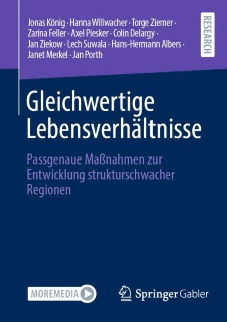 Jan Porth, Janet Merkel, Hans-Hermann Albers, Lech Suwala, Jan Ziekow, Colin Delargy, Axel Piesker, Zarina Feller, Torge Ziemer, Hanna Willwacher, Jonas Konig - Gleichwertige Lebensverhältnisse, E-bok