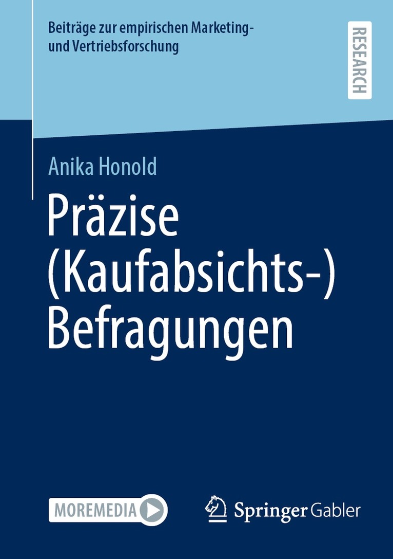 Anika Honold - Präzise (Kaufabsichts-)Befragungen, Häftad
