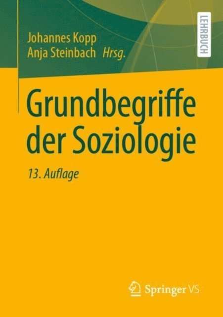Anja Steinbach, Johannes Kopp - Grundbegriffe der Soziologie, E-bok