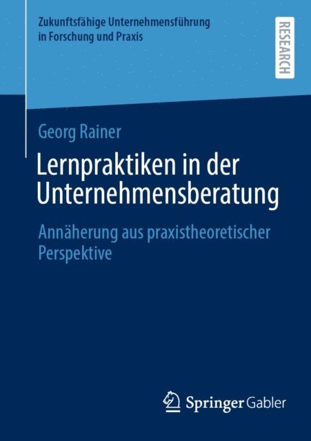 Georg Rainer - Lernpraktiken in der Unternehmensberatung, E-bok