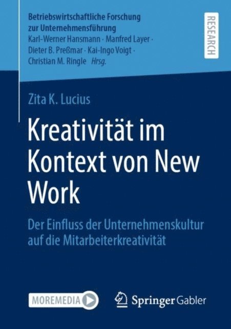 Zita K. Lucius - Kreativität im Kontext von New Work, E-bok