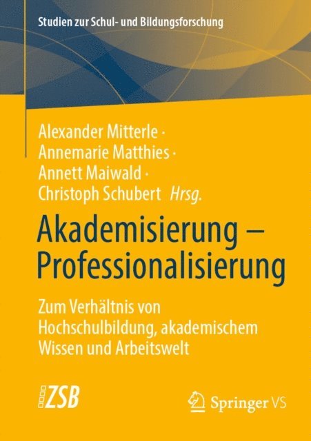 Christoph Schubert, Annett Maiwald, Annemarie Matthies, Alexander Mitterle - Akademisierung – Professionalisierung, E-bok