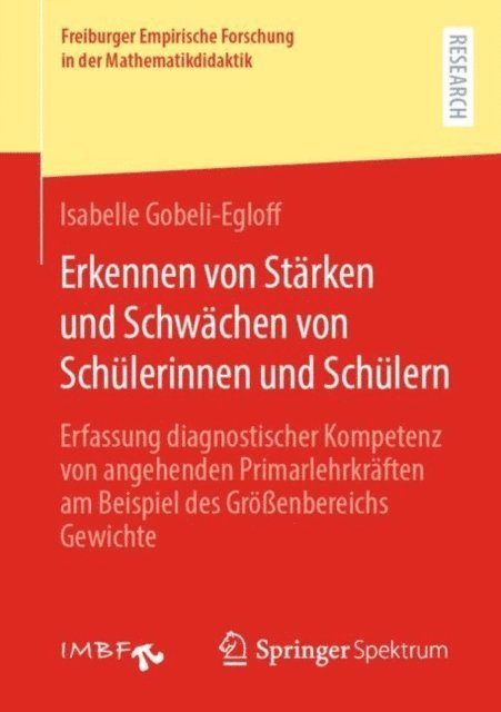 Isabelle Gobeli-Egloff - Erkennen von Stärken und Schwächen von Schülerinnen und Schülern, E-bok