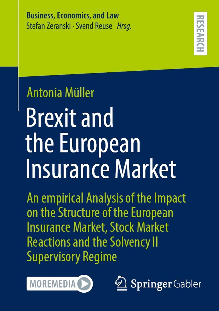 Antonia Müller - Brexit and the European Insurance Market, Häftad