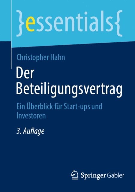Christopher Hahn - Der Beteiligungsvertrag, E-bok
