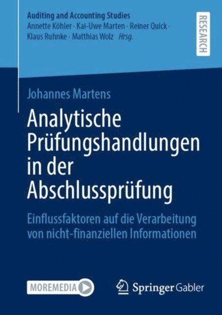 Johannes Martens - Analytische Prüfungshandlungen in der Abschlussprüfung, E-bok