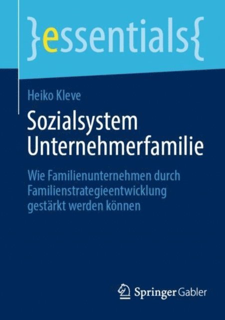 Heiko Kleve - Sozialsystem Unternehmerfamilie, E-bok