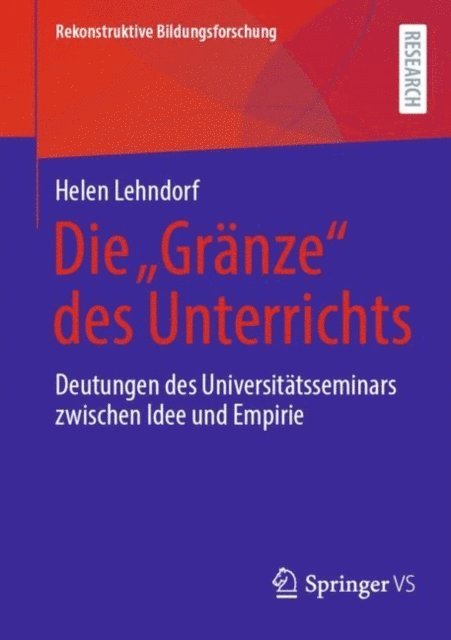 Helen Lehndorf - Die „Gränze“ des Unterrichts, E-bok