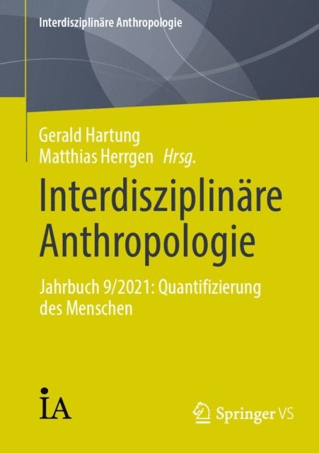 Matthias Herrgen, Gerald Hartung - Interdisziplinäre Anthropologie, E-bok
