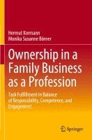Hermut Kormann, Monika Susanne Börner - Ownership in a Family Business as a Profession, Häftad