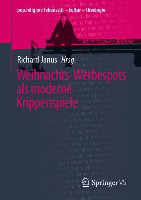 Richard Janus - Weihnachts-Werbespots als moderne Krippenspiele, E-bok