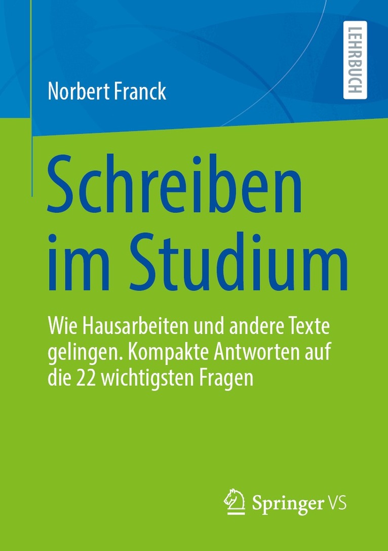 Norbert Franck - Schreiben im Studium, Häftad. Tillgänglighet: Lägg i varukorg